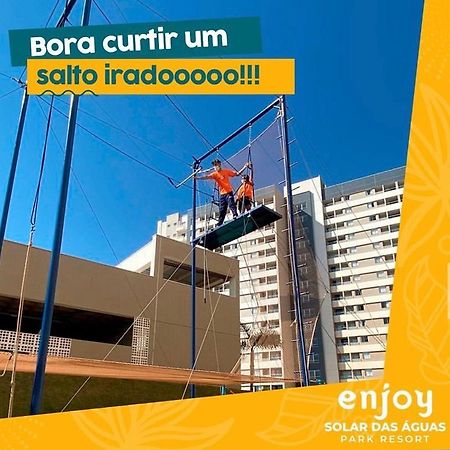 Enjoy Solar Das Aguas Park Resort Olímpia المظهر الخارجي الصورة Trampoline in the complex
