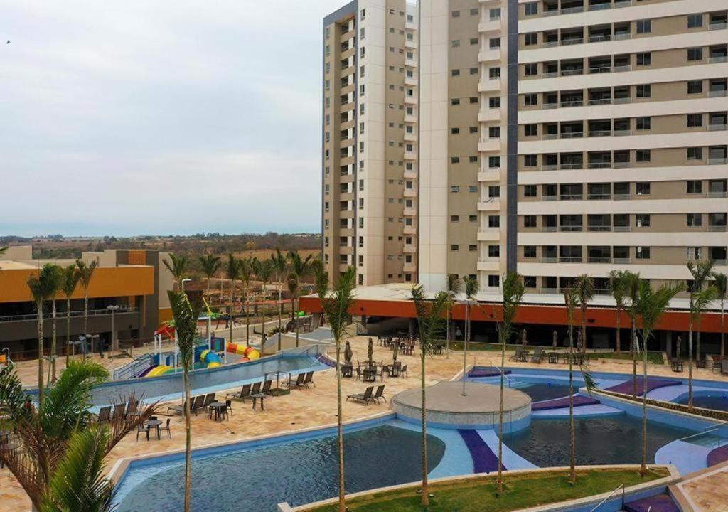 Enjoy Solar Das Aguas Park Resort Olímpia المظهر الخارجي الصورة Residential complex in the city