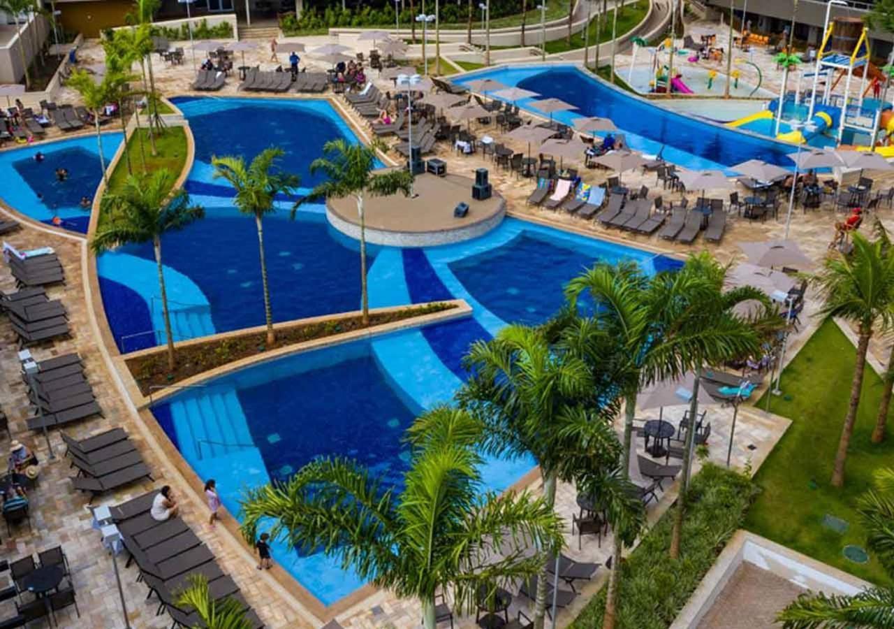 Enjoy Solar Das Aguas Park Resort Olímpia المظهر الخارجي الصورة Aerial view of the resort