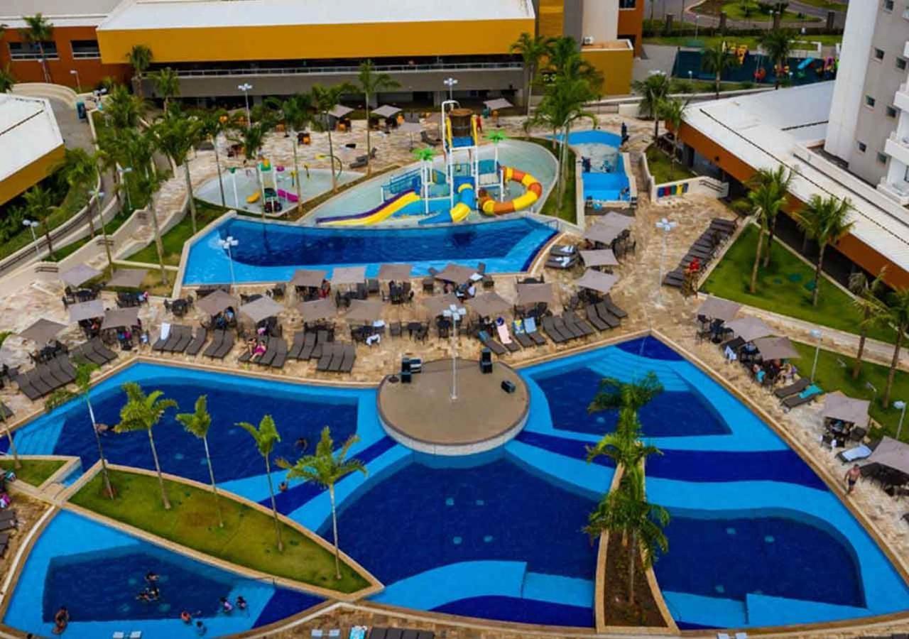 Enjoy Solar Das Aguas Park Resort Olímpia المظهر الخارجي الصورة Aerial view of the resort's water park