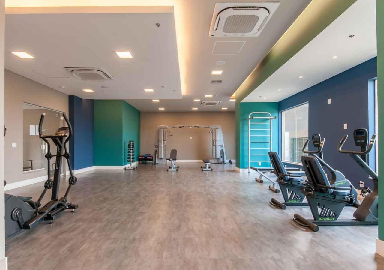 Enjoy Solar Das Aguas Park Resort Olímpia المظهر الخارجي الصورة The gym at the hotel