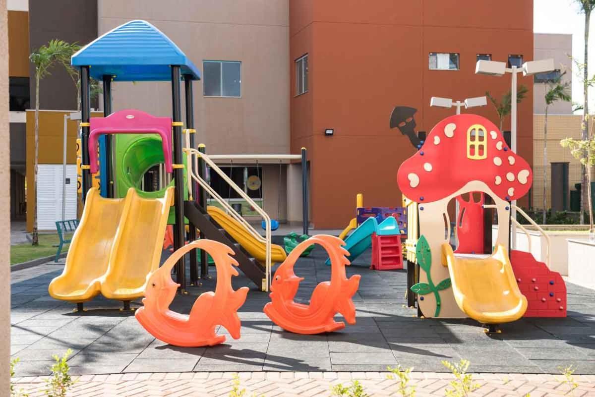 Enjoy Solar Das Aguas Park Resort Olímpia المظهر الخارجي الصورة Playground in a residential area