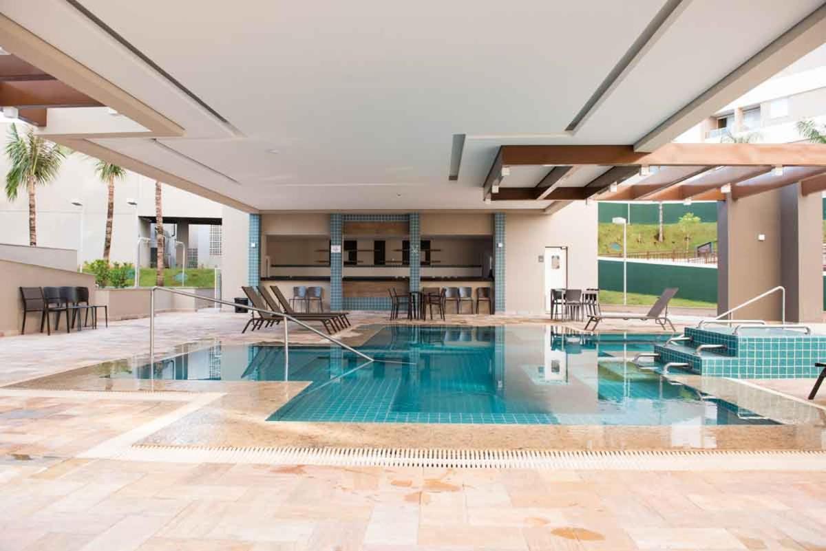 Enjoy Solar Das Aguas Park Resort Olímpia المظهر الخارجي الصورة The swimming pool at the hotel