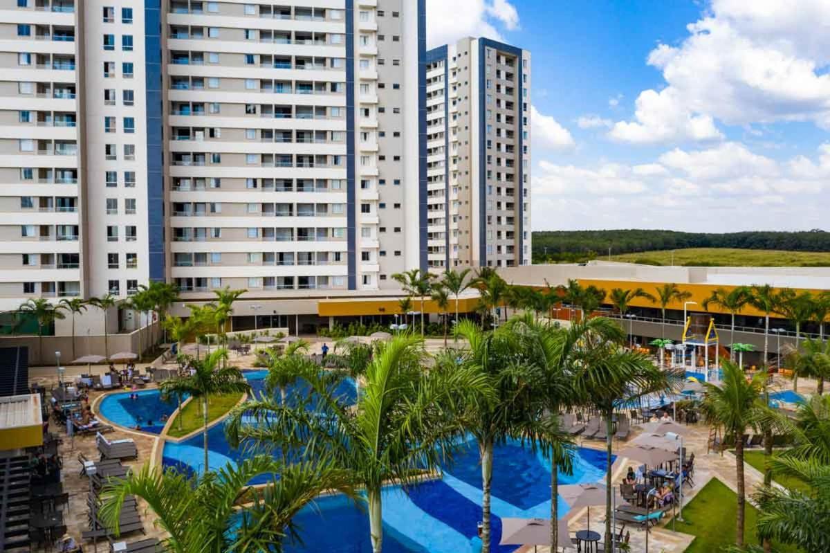 Enjoy Solar Das Aguas Park Resort Olímpia المظهر الخارجي الصورة View of the complex